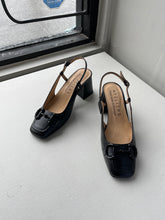 Load image into Gallery viewer, Ateliers - Europa Heeled Sandal - Black
