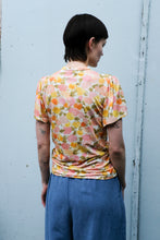 Load image into Gallery viewer, Allison Wonderland - Solana Top - Floral - back
