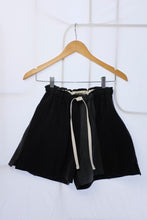 Load image into Gallery viewer, B-sides - Meyer Cinch Shorts - Vintage Black - flat front
