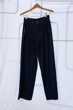 Load image into Gallery viewer, B-sides - Pleated Pant - Blue Rinse - flat front

