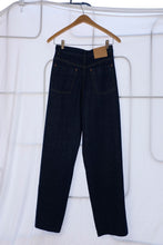 Load image into Gallery viewer, B-sides - Pleated Pant - Blue Rinse - flat back