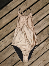Load image into Gallery viewer, Filippa K Cross-Back Swimsuit - Hazel Shiny - front
