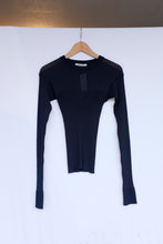 Load image into Gallery viewer, Henrik Vibskov - Bell Knit Blouse - Navy - front flat
