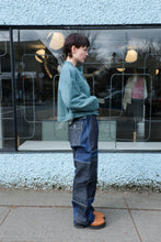 Load image into Gallery viewer, W&#39;menswear - Freedom Flight Trouser - Upcycled Denim - side
