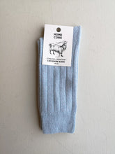 Load image into Gallery viewer, Homecore Cashmere Socks - Baby Blue
