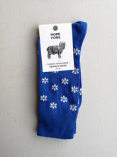 Load image into Gallery viewer, Homecore Fantasy Socks - White/Blue

