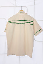 Load image into Gallery viewer, Homecore - Praia Shirt - Green Stripes - flat back
