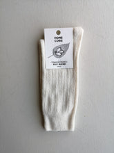 Load image into Gallery viewer, Homecore Silk Blend Socks - Cream
