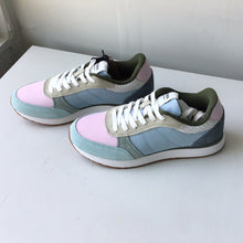 Load image into Gallery viewer, Woden Ronja Sneaker - Ice Blue Multi - side view