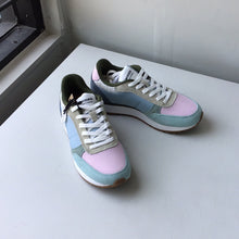 Load image into Gallery viewer, Woden Ronja Sneaker - Ice Blue Multi - front sides
