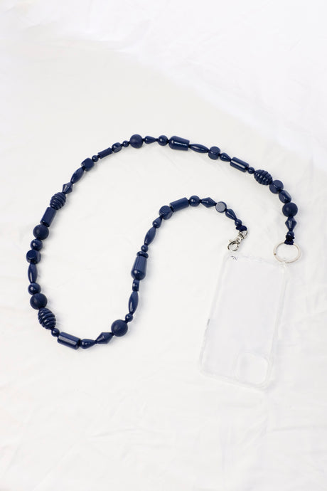 Ina Seifart Bunter Mix Phone Necklace - Blueberry