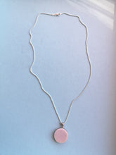 Load image into Gallery viewer, Lacar - Cronos Necklace - Black Jade and Pink Opal
