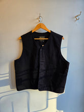 Load image into Gallery viewer, Old Fashioned Standards - Y Vest - Brushed Black - front