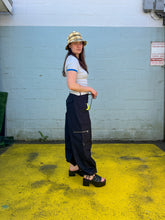 Load image into Gallery viewer, Samsoe samsoe - Chi Trousers - Caviar - side

