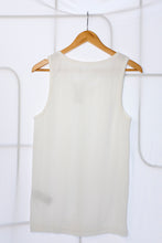 Load image into Gallery viewer, Samsoe Samsoe - Salars Tank Top - Clear Cream - flat back
