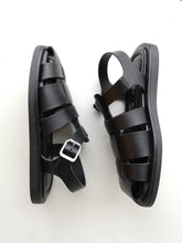Load image into Gallery viewer, Shoe The Bear Krista Fisherman Sandal - Black
