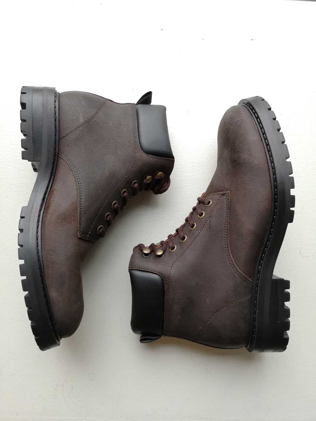 Shoe The Bear - Stellan Lace Up Boot - Suede Brown
