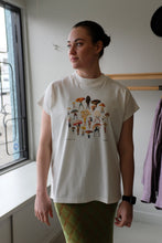 Load image into Gallery viewer, Thinking Mu - Basic Volta Tee - Funghi- front
