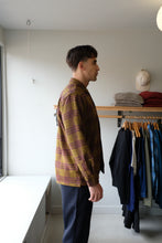 Load image into Gallery viewer, Universal Works - Fatigue Shirt - Gold Check - flat side