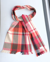 Load image into Gallery viewer, Universal Works - Long Scarf - Red Check 
