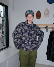 Load image into Gallery viewer, YMC - Hunting Cap - Blue Multi - side - outfit 
