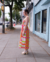 Load image into Gallery viewer, Wray - Marais Dress - Picnic Plaid - side
