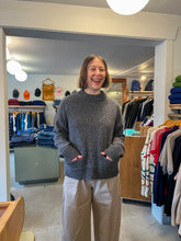 Load image into Gallery viewer, YMC - Bonnie Sweater - Charcoal - front