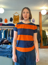 Load image into Gallery viewer, YMC - Day T-Shirt - Navy/Spice -front