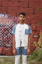 Load image into Gallery viewer, Old Fashioned Standard - Home Run Button Down Shirt in Oat Patchwork - front
