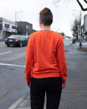 Load image into Gallery viewer, apc - viva sweatshirt - orange - back
