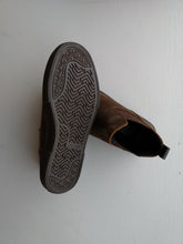 Load image into Gallery viewer, Dover II Chelsea Boot - Dark Brown x Wasted Talent - bottom of rubber tread patterns
