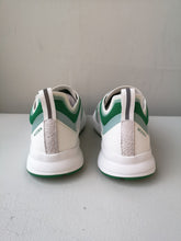 Load image into Gallery viewer, Stelle Transparent Sneakers - White/Basil - back view of sneakers
