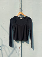 Thinking Mu - Ozma Top/Dress - Black