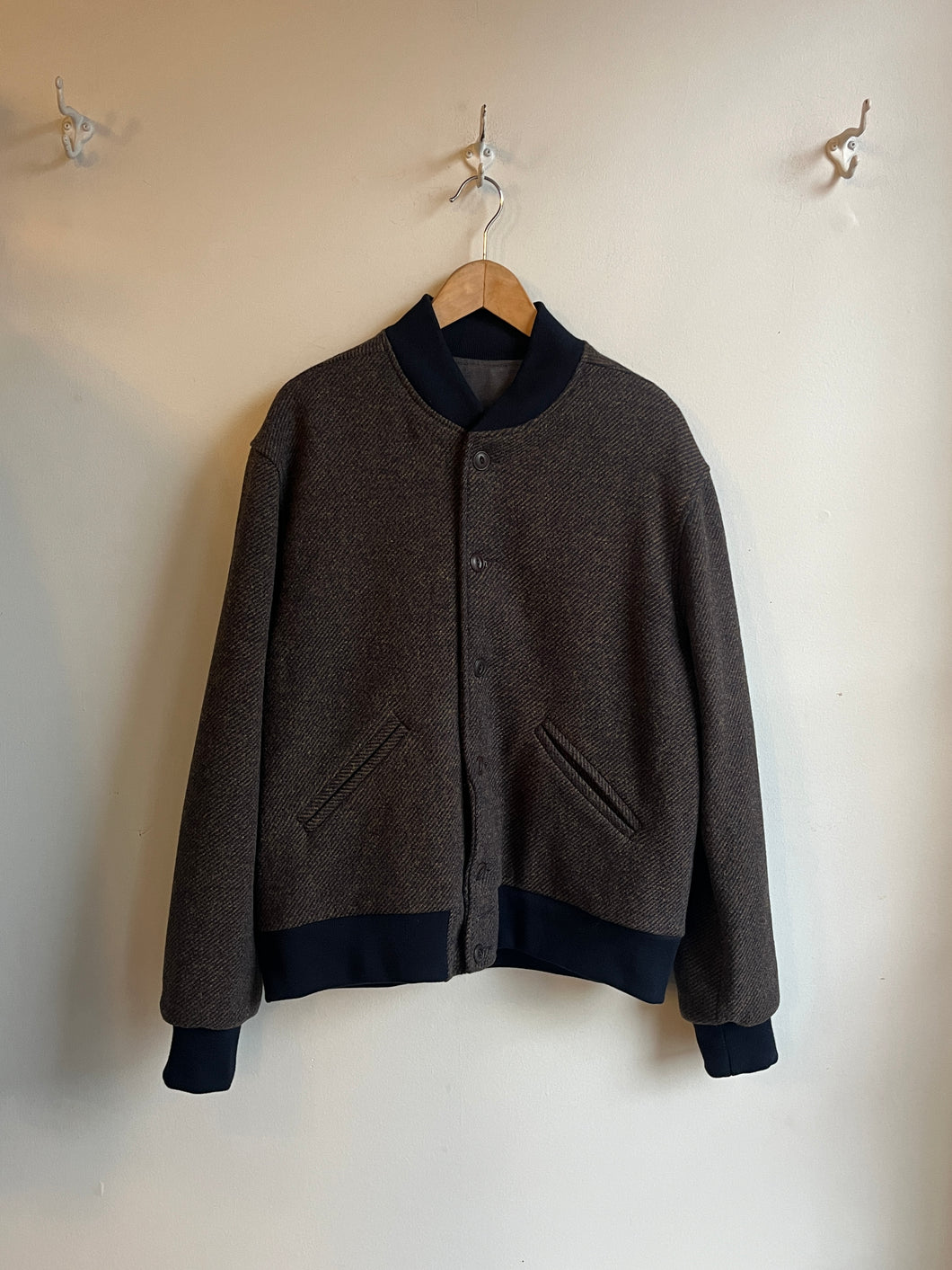 Homecore - Kappa Diago Reversible Jacket - Brown