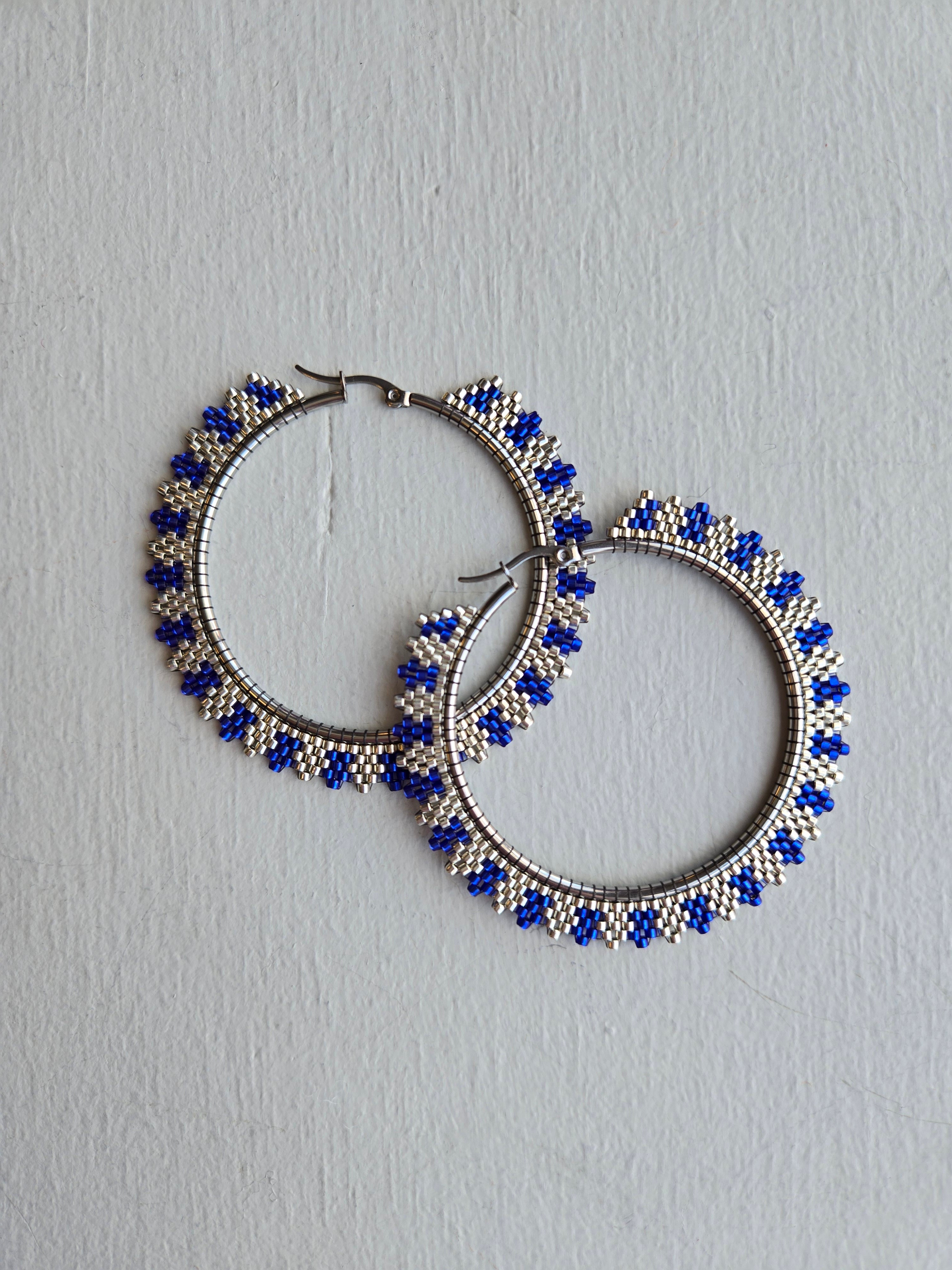 Spear Hoop Earrings