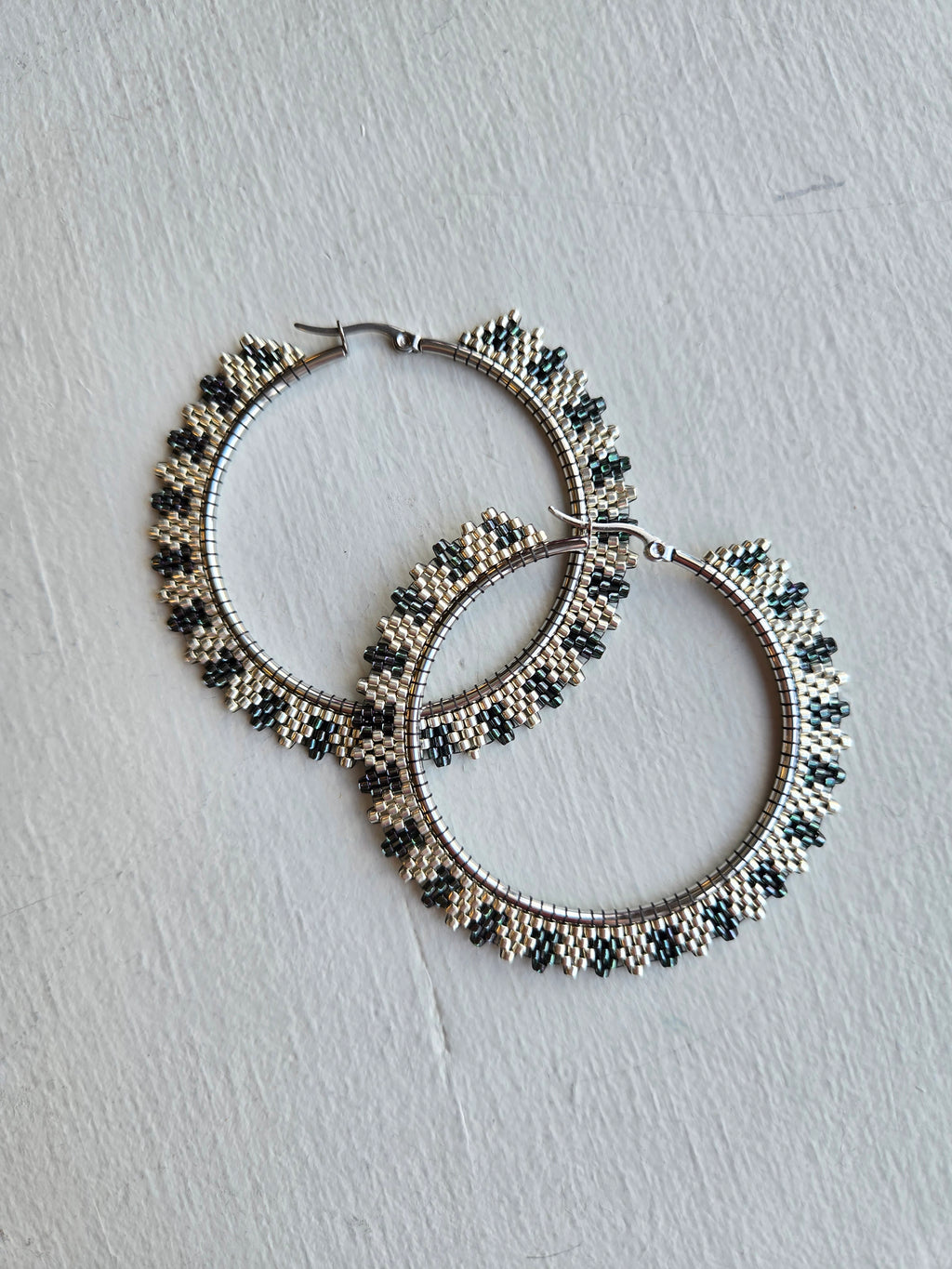Spear Hoop Earrings