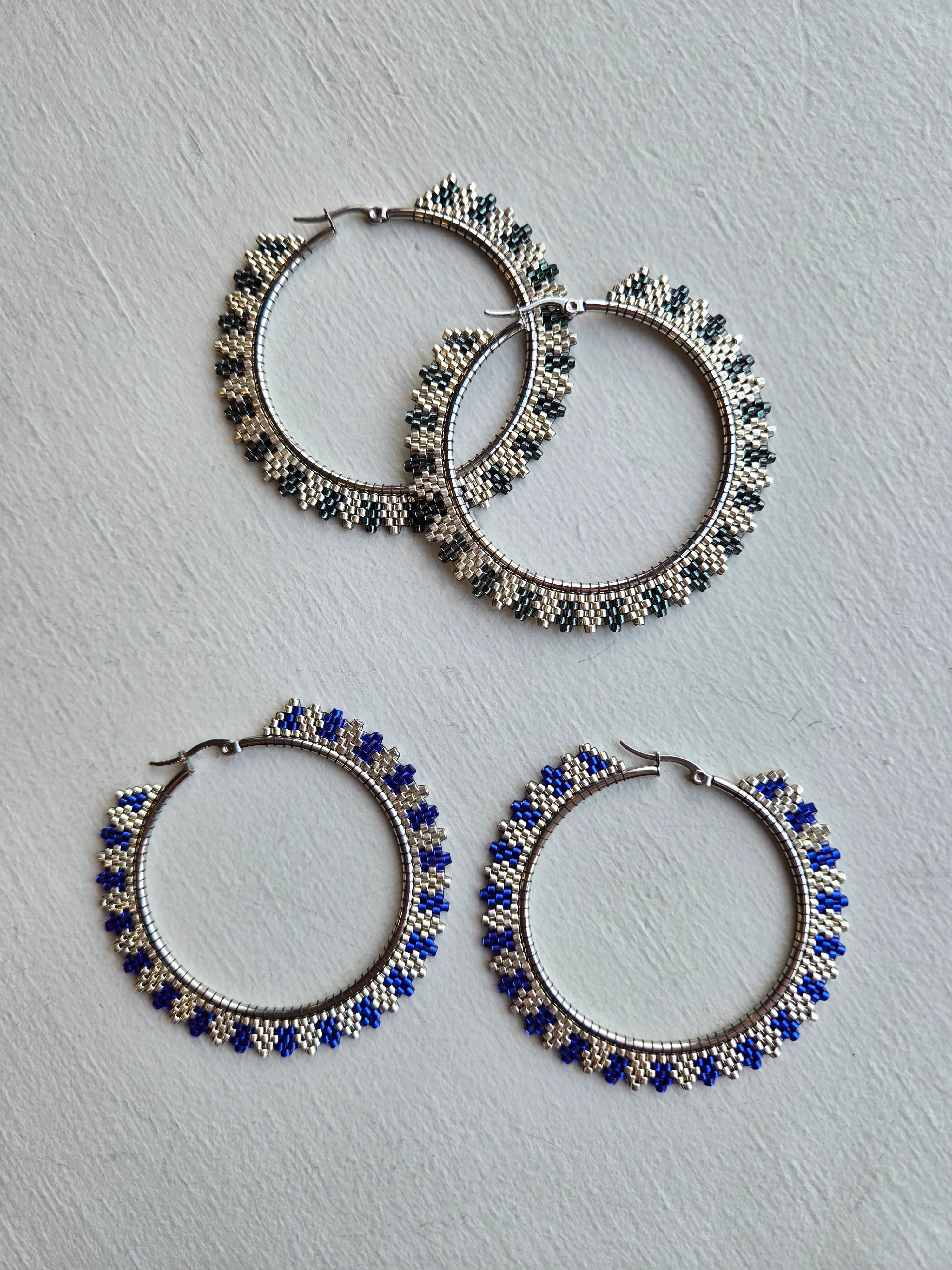 Spear Hoop Earrings