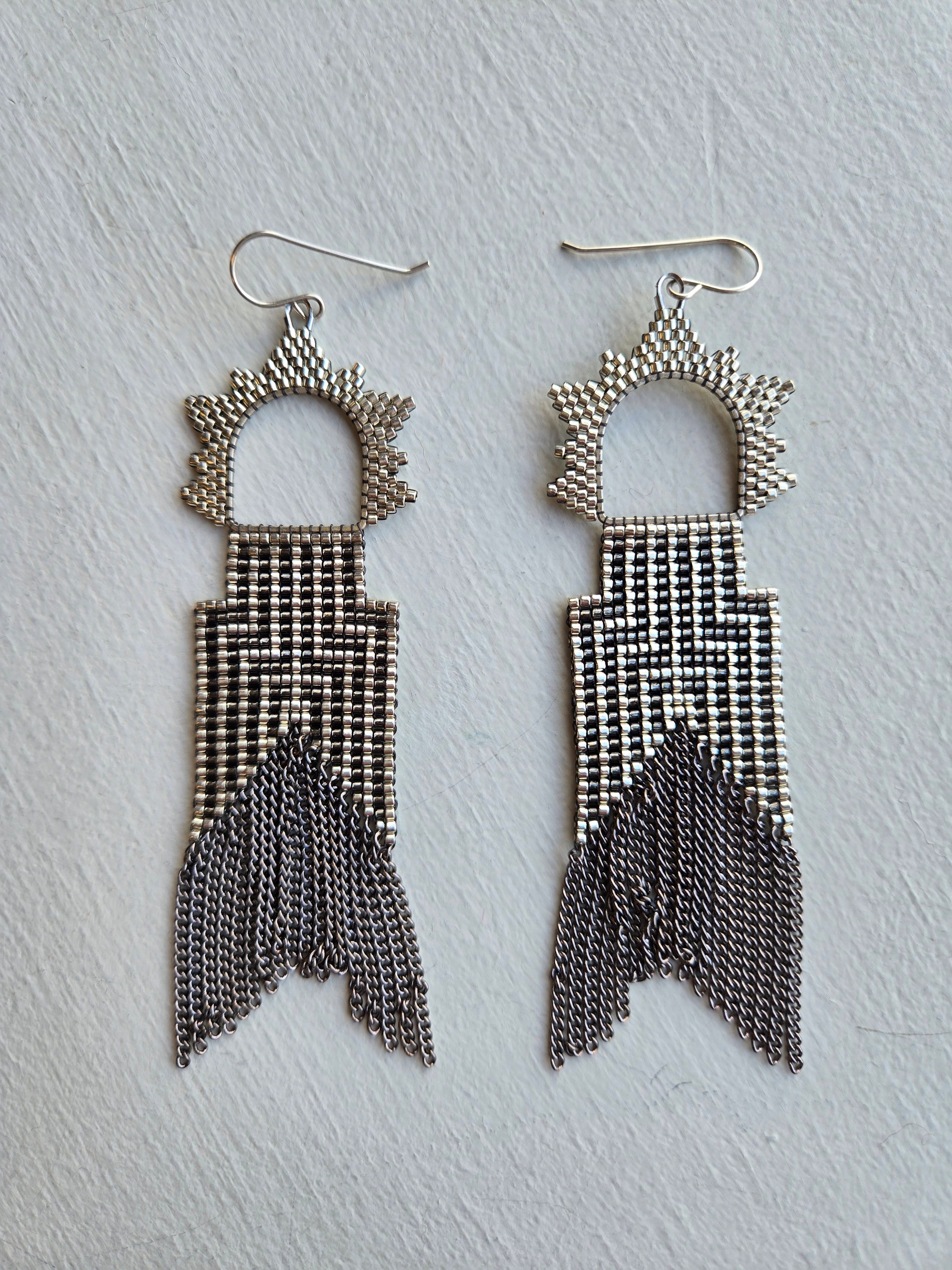 Deco Chain Earrings
