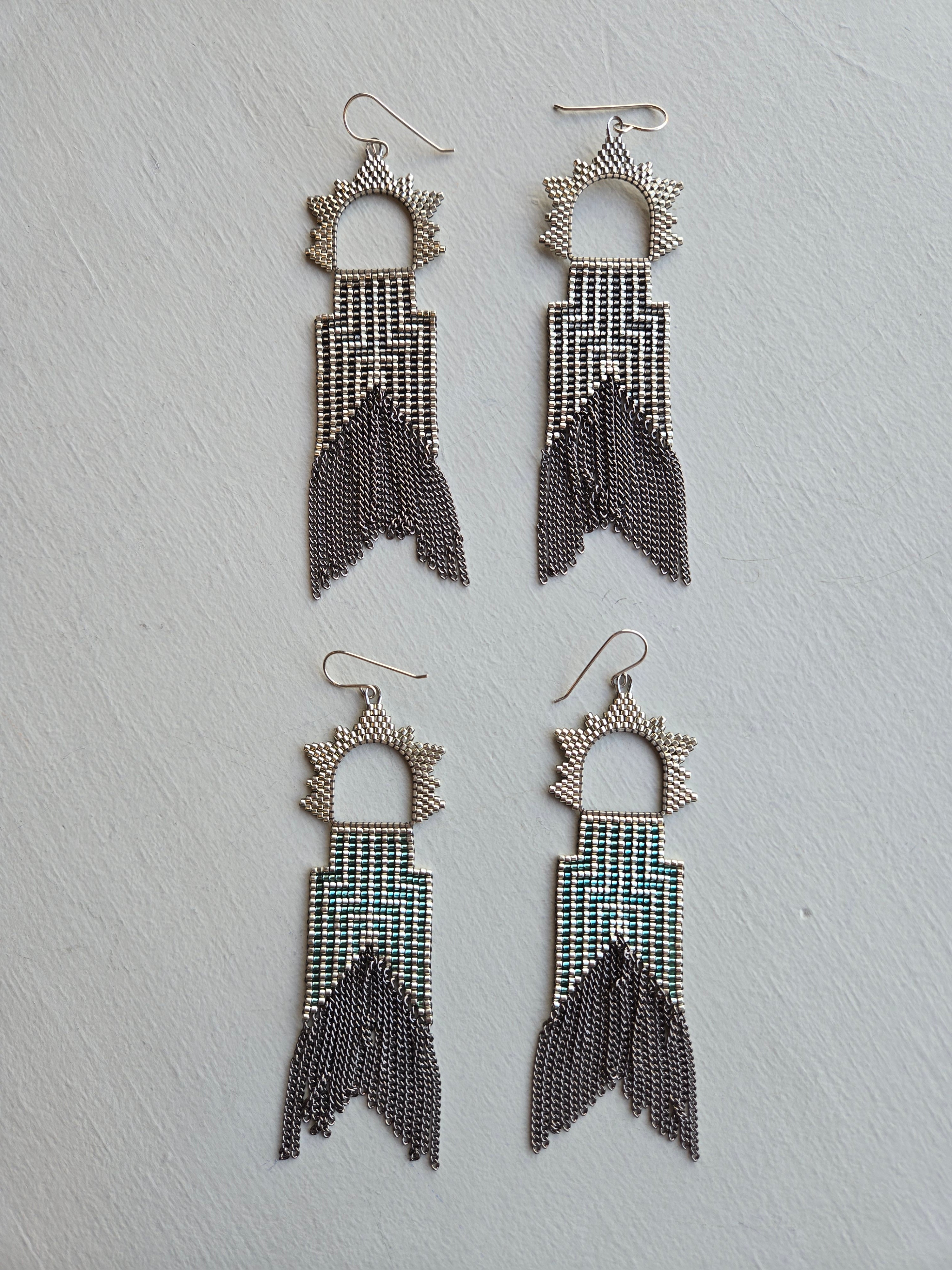 Deco Chain Earrings