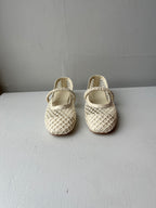Birdie Flats - Cream/Raffia