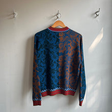 Load image into Gallery viewer, Greenhouse Knit Sweater - Petrol Brown Tomatoes
