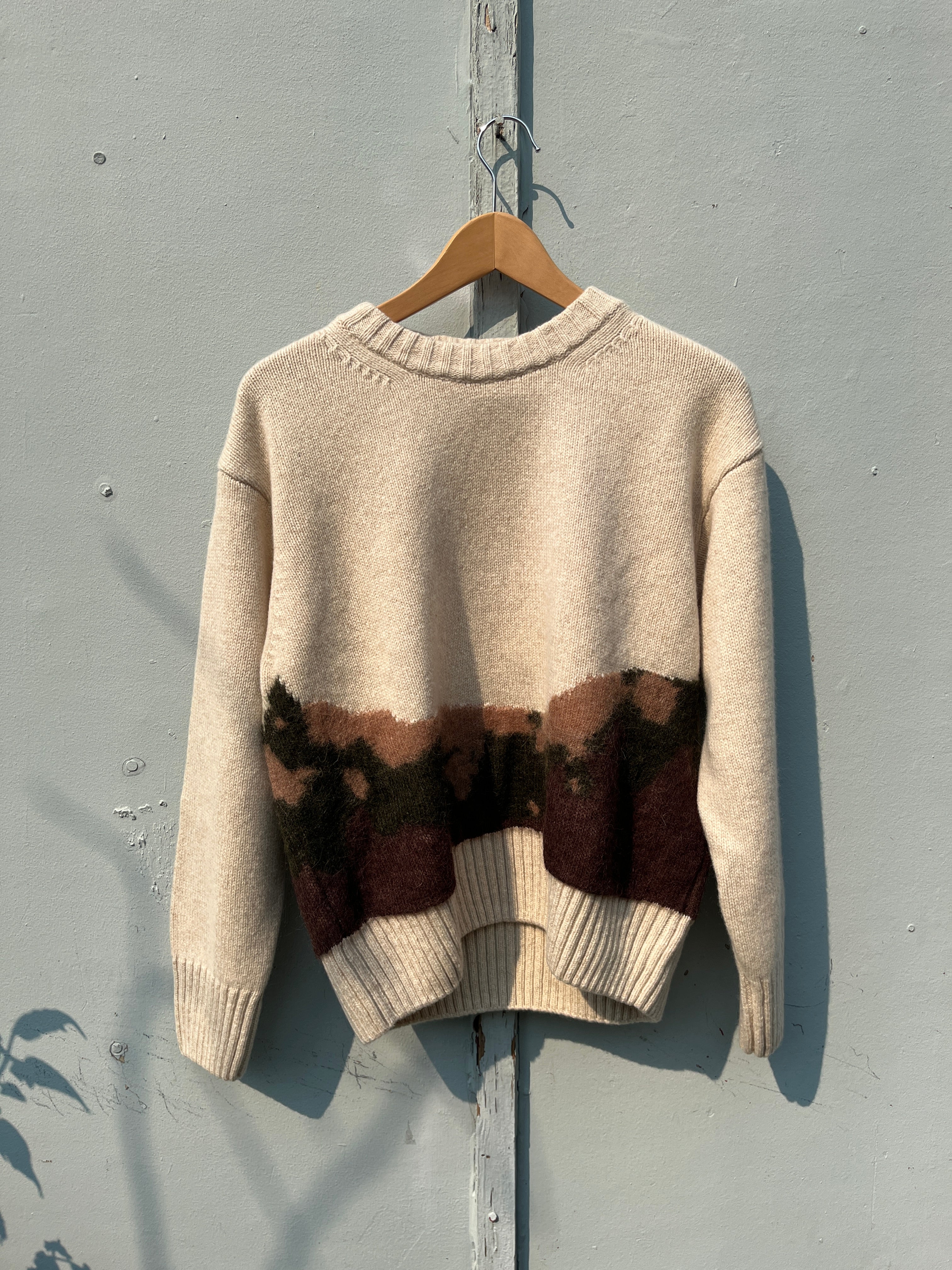 Thinking Mu - Petra Sweater - Ecru
