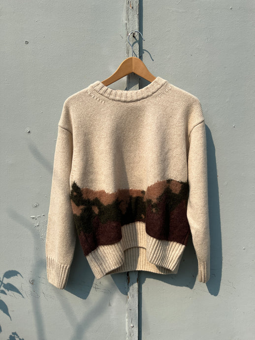 Thinking Mu - Petra Sweater - Ecru