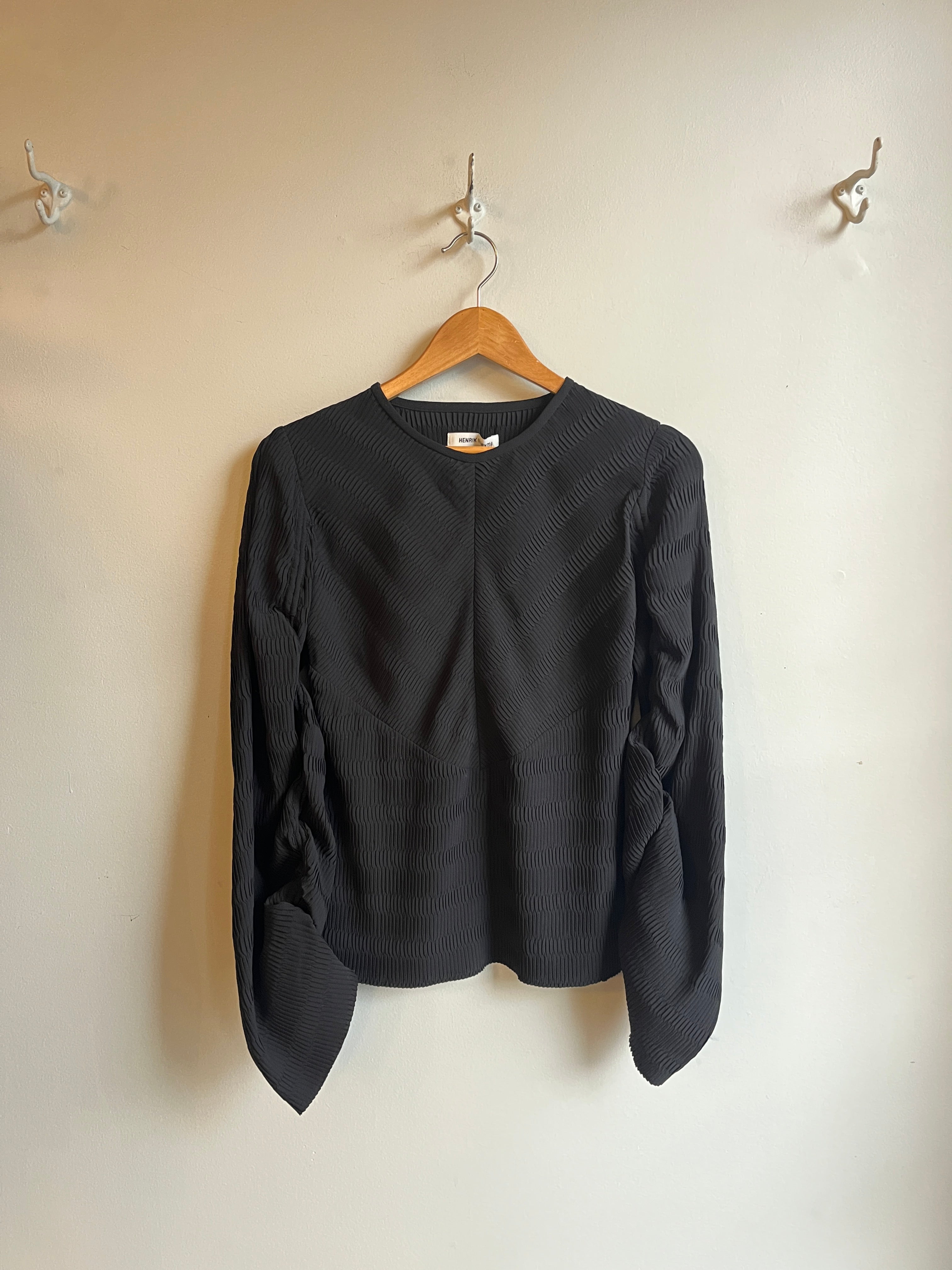 Henrik Vibskov - Wrinkle Top - Plisse Black