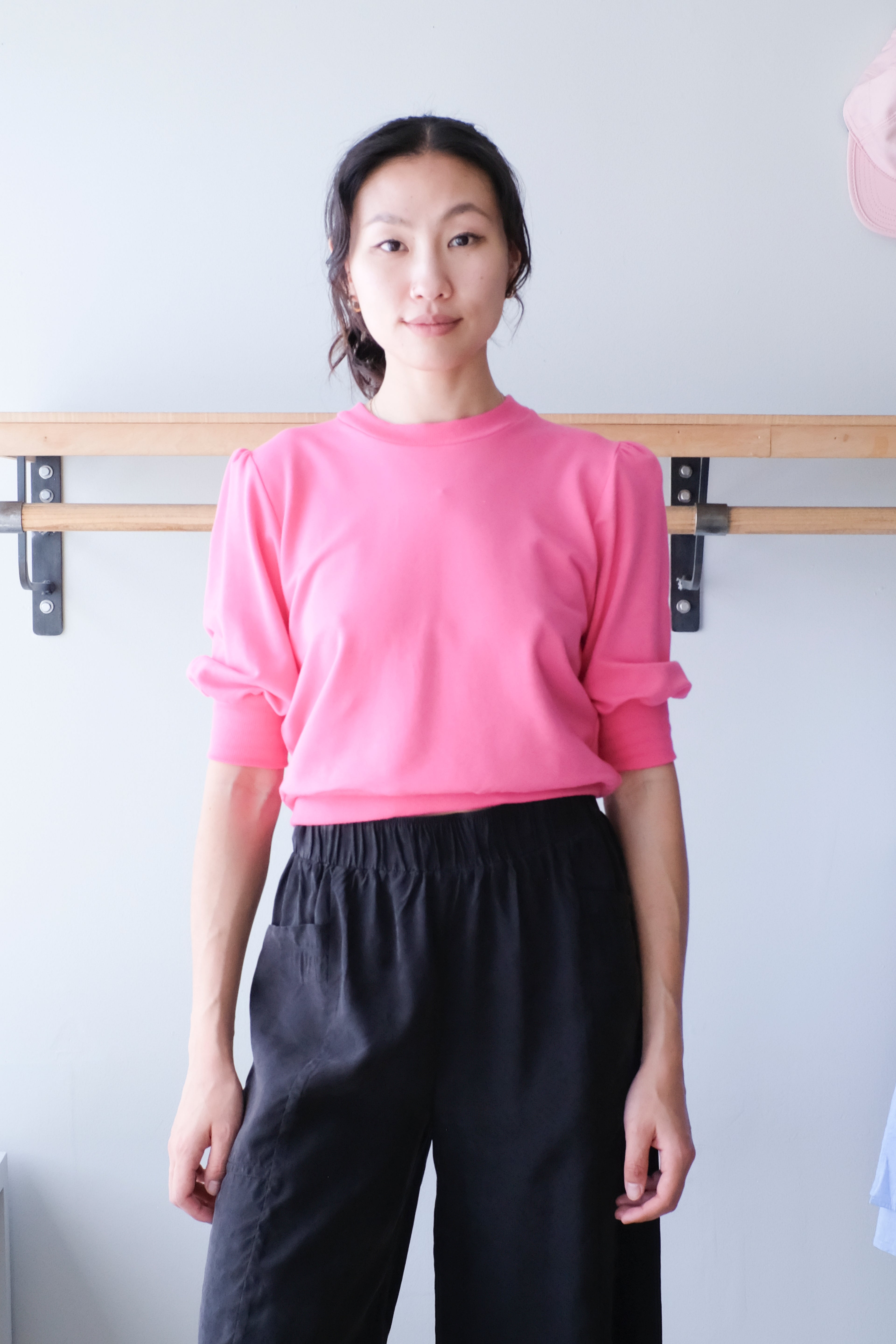 Allison Wonderland - Finch Sweatshirt - Pink - front