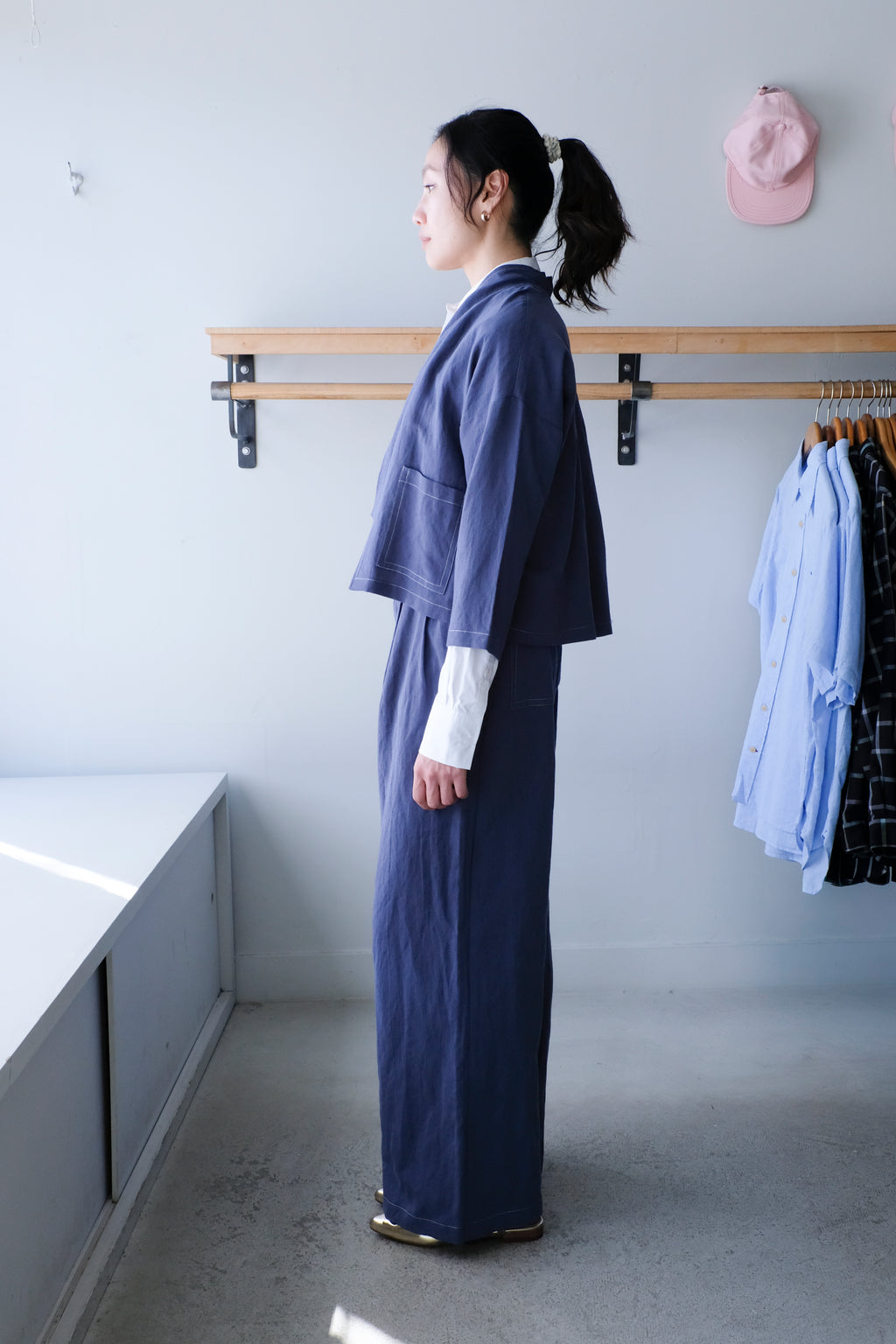 Allison Wonderland - Tern Blazer - Navy - side