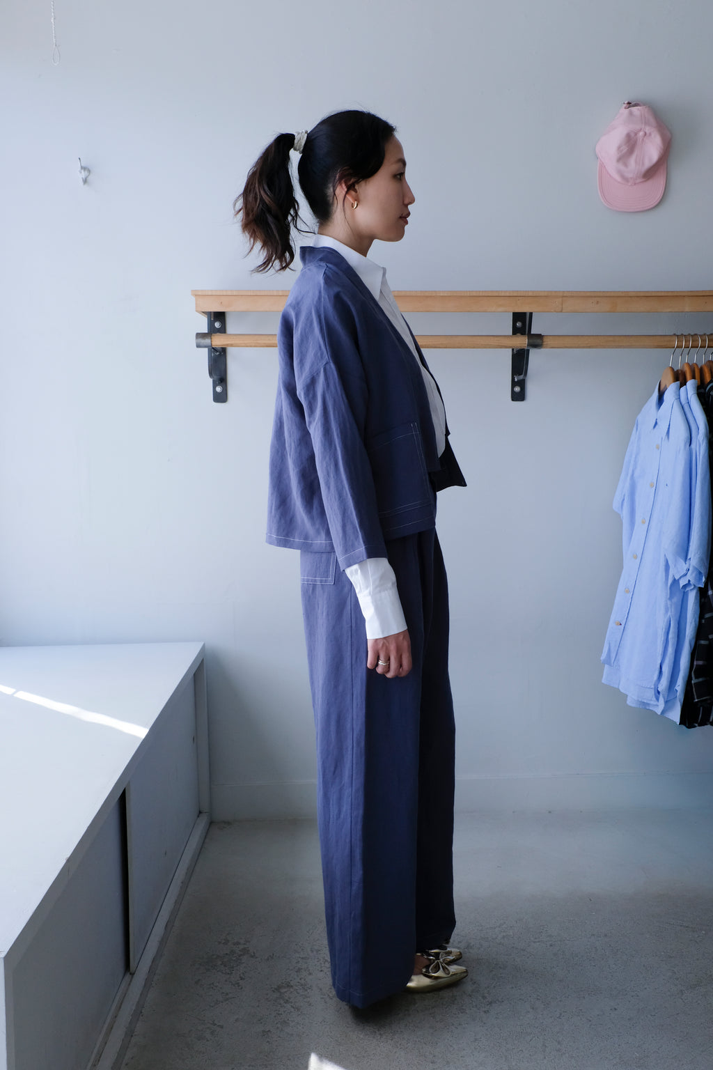 Allison Wonderland - Tern Blazer - Navy - side