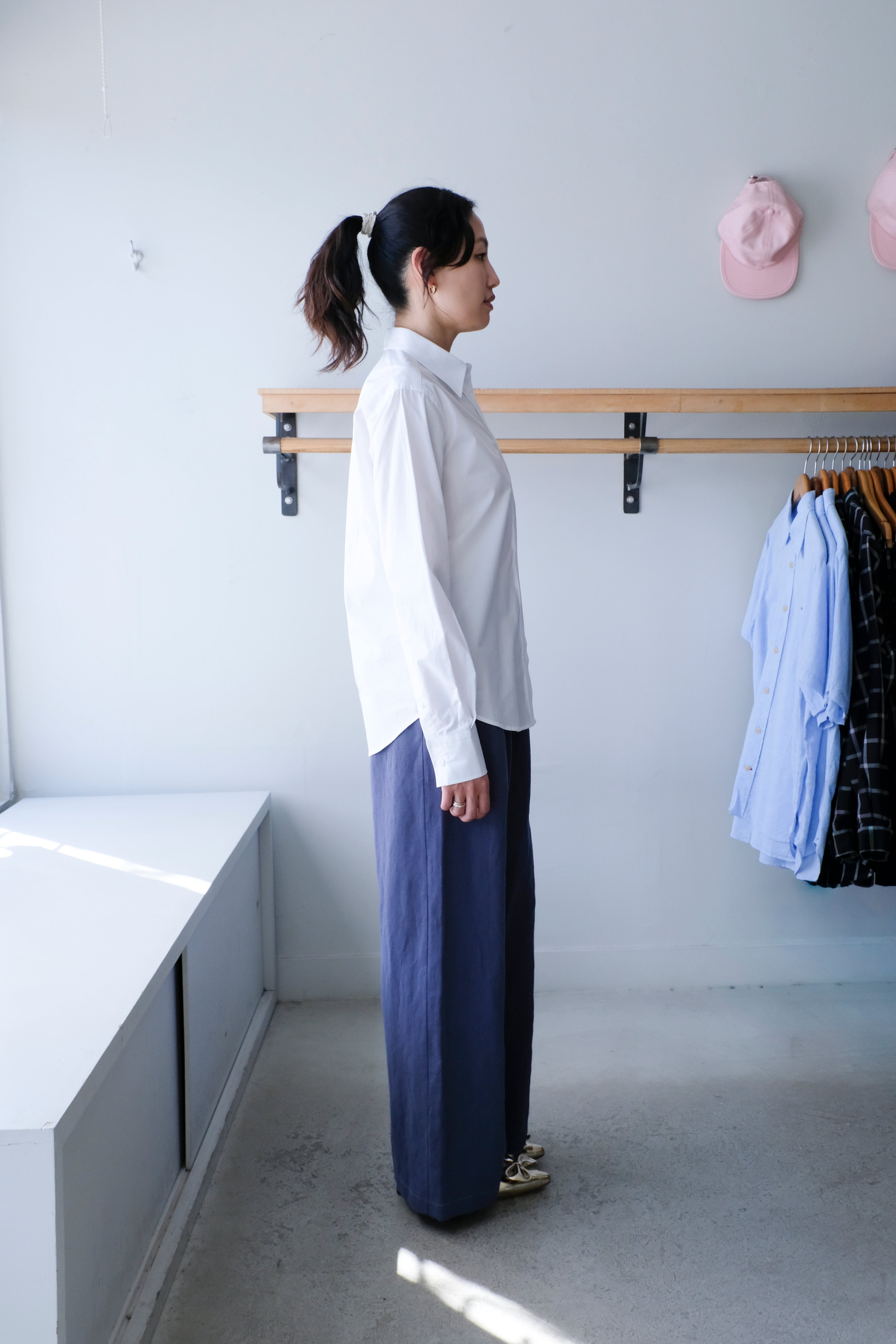 Classic Poplin Shirt - White