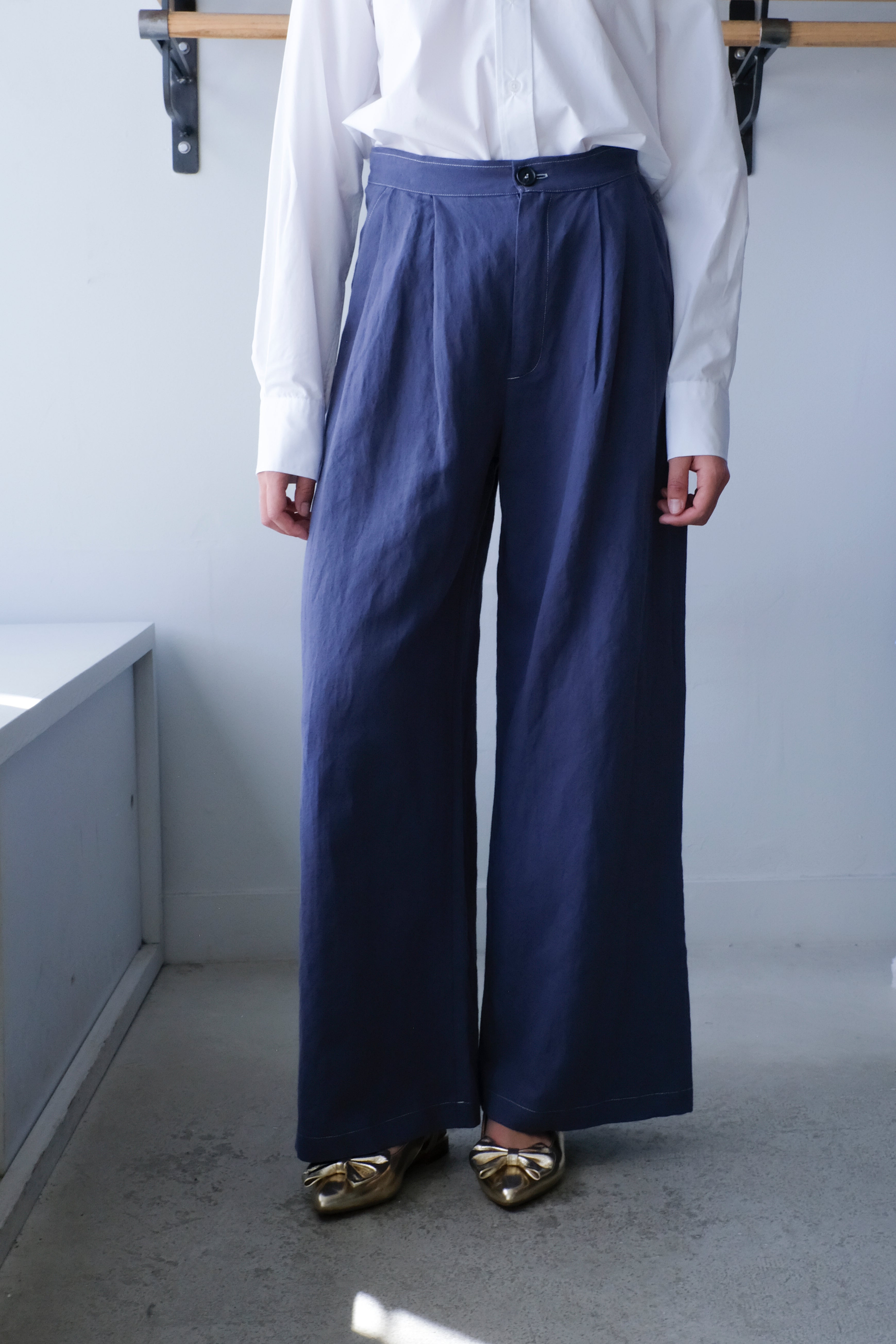 Allison Wonderland - Whistler Pant - Navy - Front