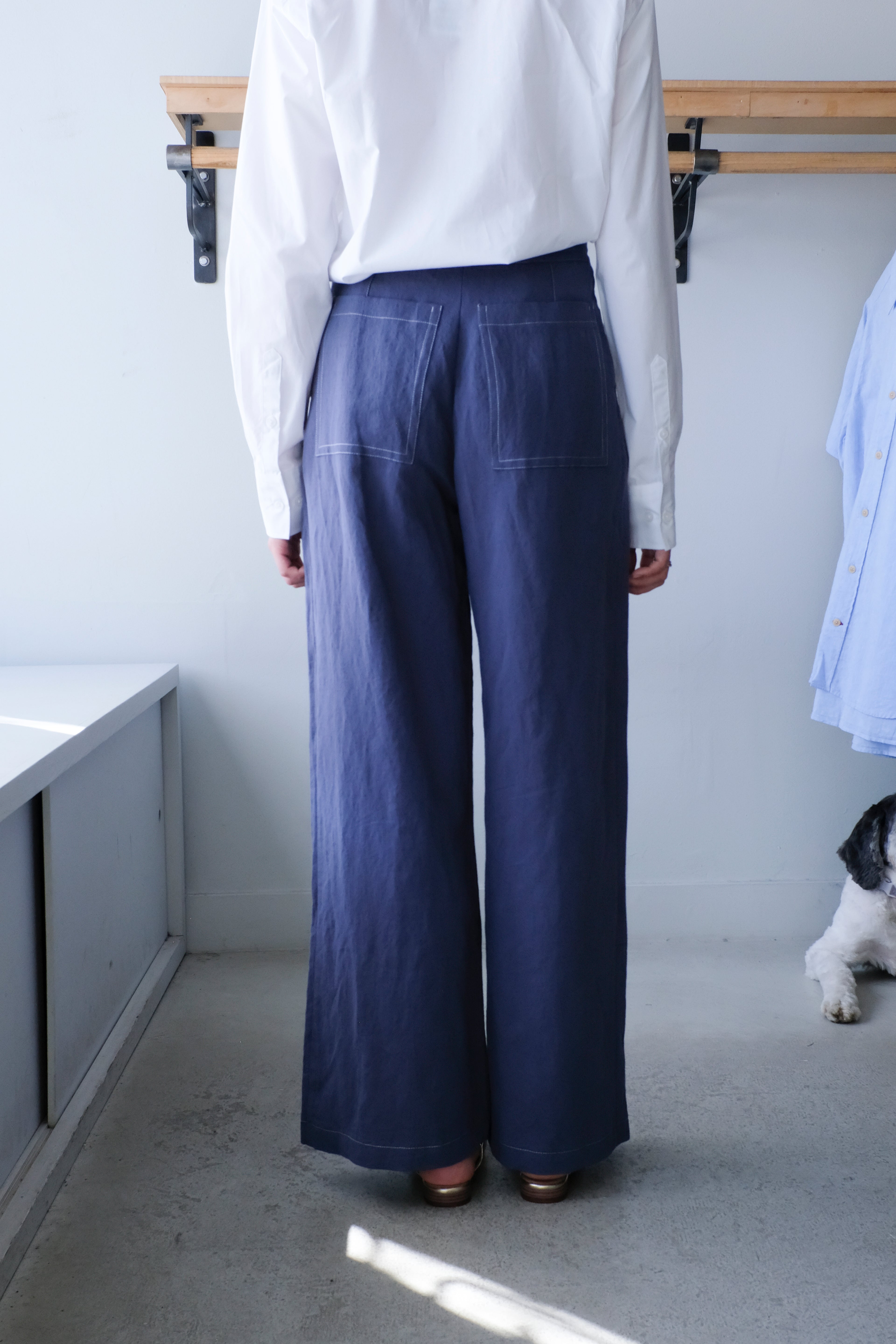 Allison Wonderland - Whistler Pant - Navy - back